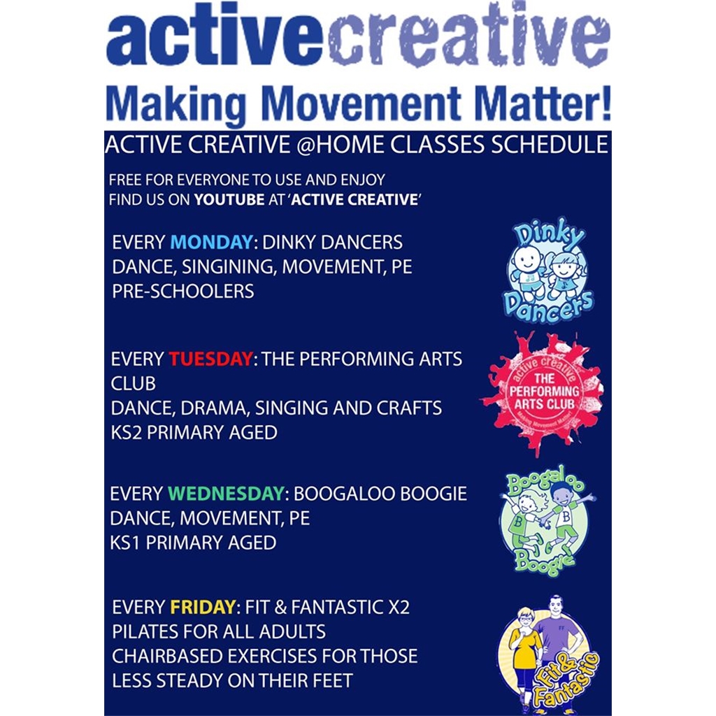Active Creative You Tube is now LIVE!